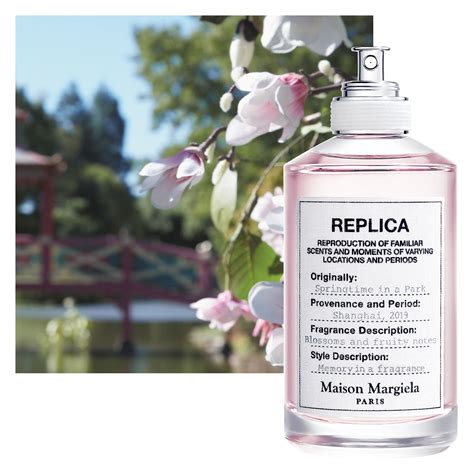 replica perfume walk in the park|sephora replica springtime perfume.